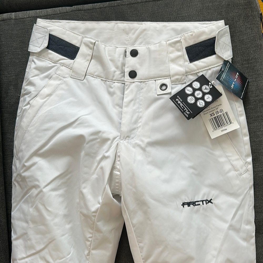 White brand new Arctix snow pants for sale - XS